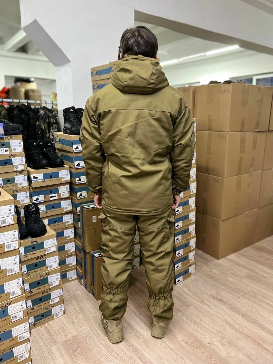 Костюм горка 5 зима торнадо / песок — фото 1