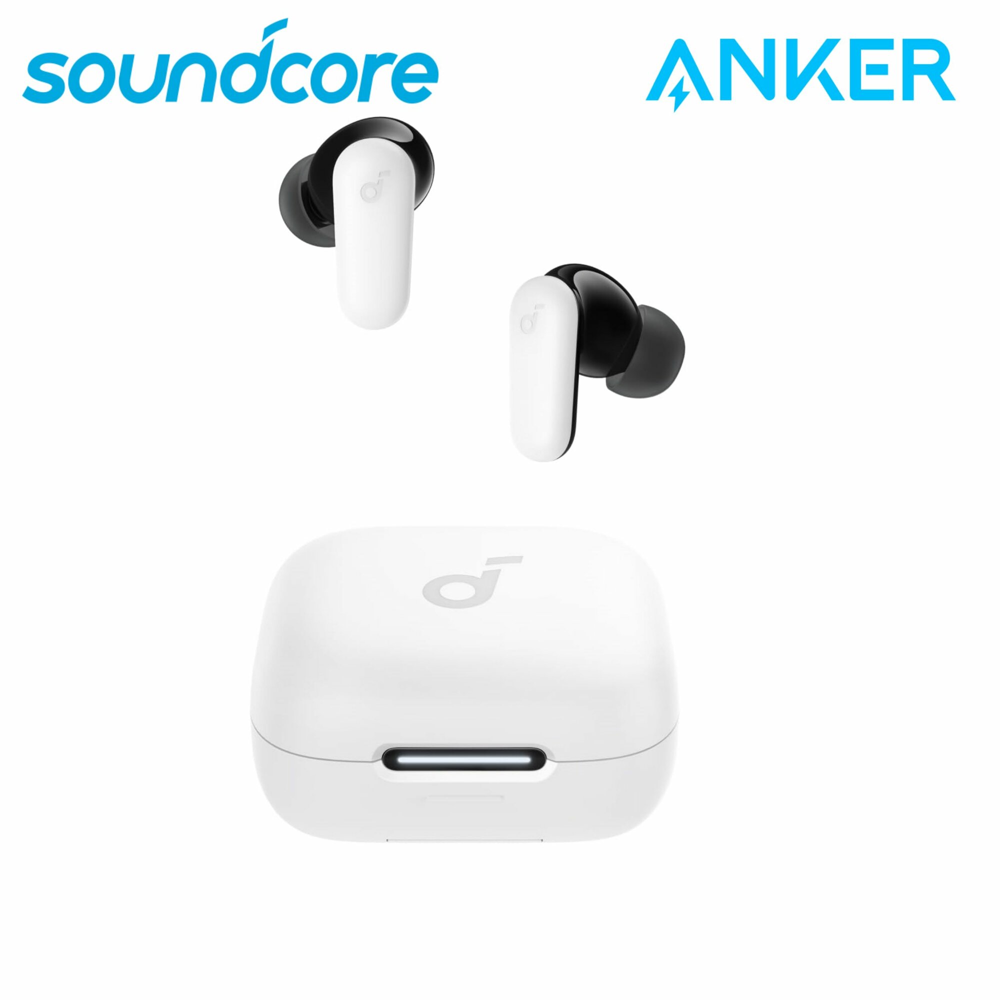 Наушники Anker для шумоподавления Soundcore P30i, мощный и умный бас для шумоподавления, время воспроизведения 45H, два в одном, A3959