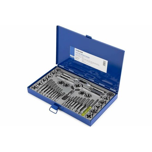 Набор метчиков и плашек DeBever 4NC40 - 12NF20 40 предметов дюймовая резьба DB-S-TDI5040 4815₽