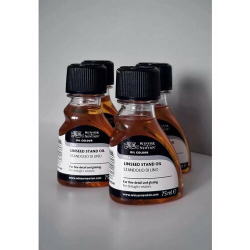 Масло льняное полимеризованное для масляной живописи