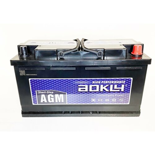 Аккумулятор автомобильный 80 Ач 800А обратная полярность AGM