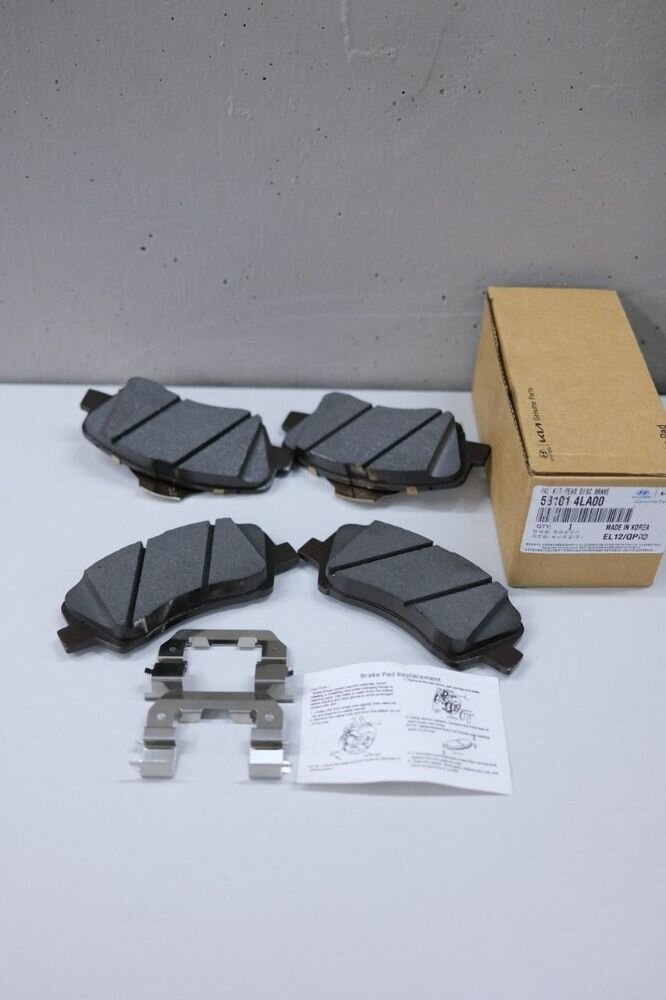 Тормозные колодки HYUNDAI MOBIS 581014LA00 Передние Hyundai Solaris Kia Rio