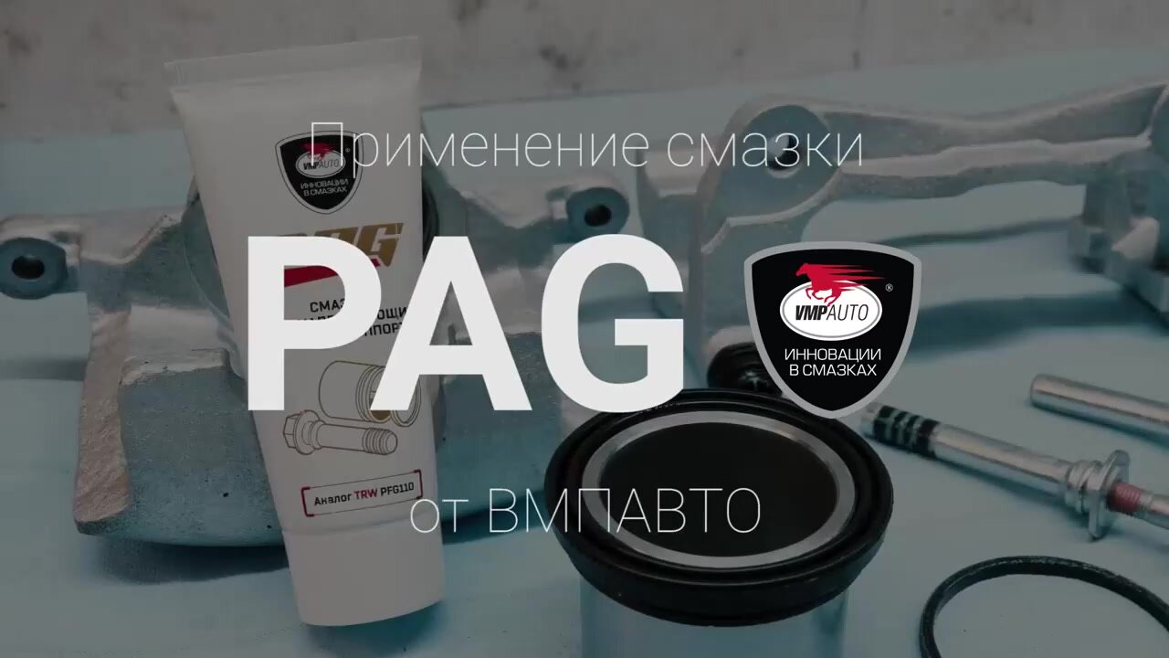Смазка для направляющих и поршня суппорта PAG, ВМПАВТО, 20г. — фото 1