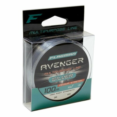 FLAGMAN Леска Avenger Silver Line 100м 0,28мм