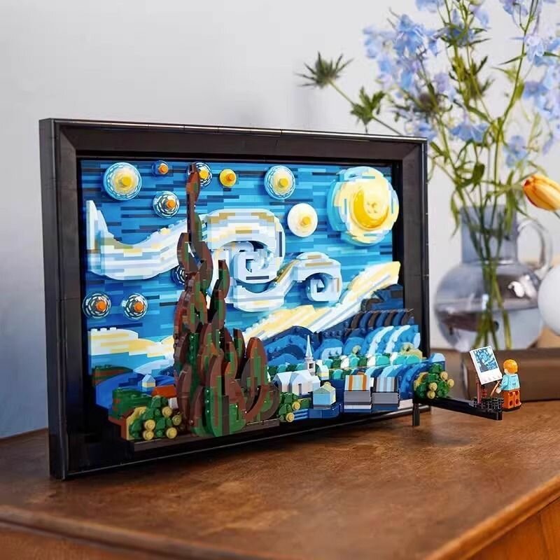 Конструктор LEGO 21333 Звездная ночь Винсента Ван Гога