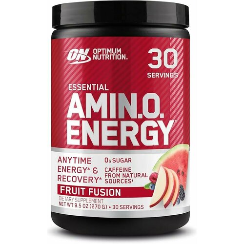Аминокислотный комплекс Optimum Nutrition Essential Amino Energy, фрукты, 270 гр.