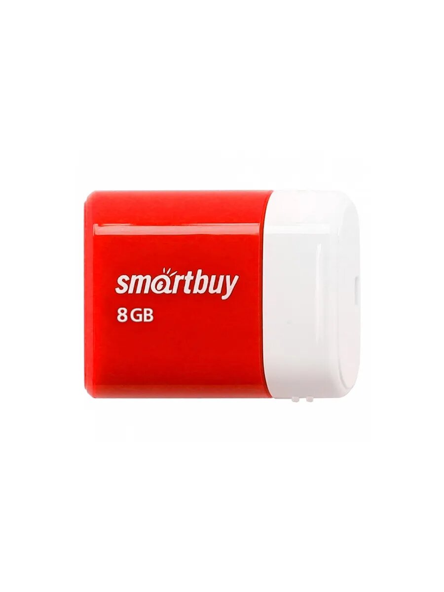 USB 2.0 накопитель Smartbuy 8GB LARA Red (SB8GBLara-R)