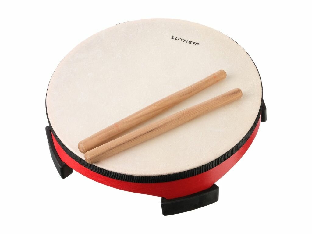 FD10 Бубен, ручной барабан с палочками, 10" Fleet