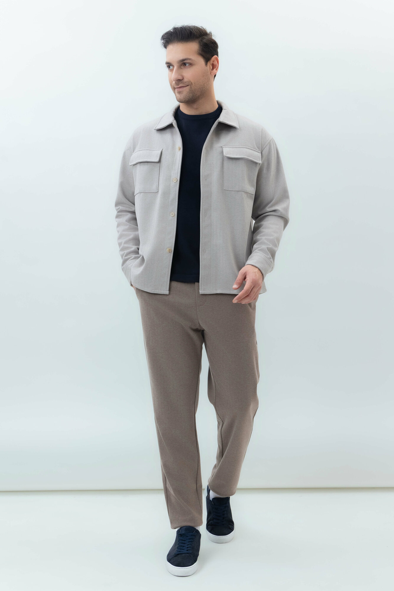 Брюки классические TERRA PRO, размер 32, beige — фото 1