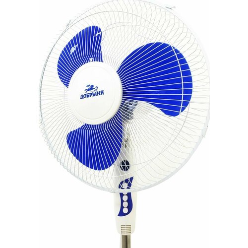 Вентилятор напольный Добрыня DO-5101 голубой Д45см 3 скорости 40Вт 2 цена за 1шт 564800₽