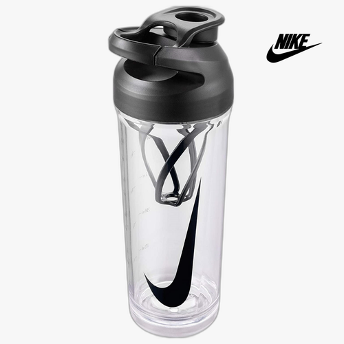 фото Бутылка питьевая спортивная шейкер для спортивного питания 700 мл с венчиком nike tr hypercharge shaker bottle