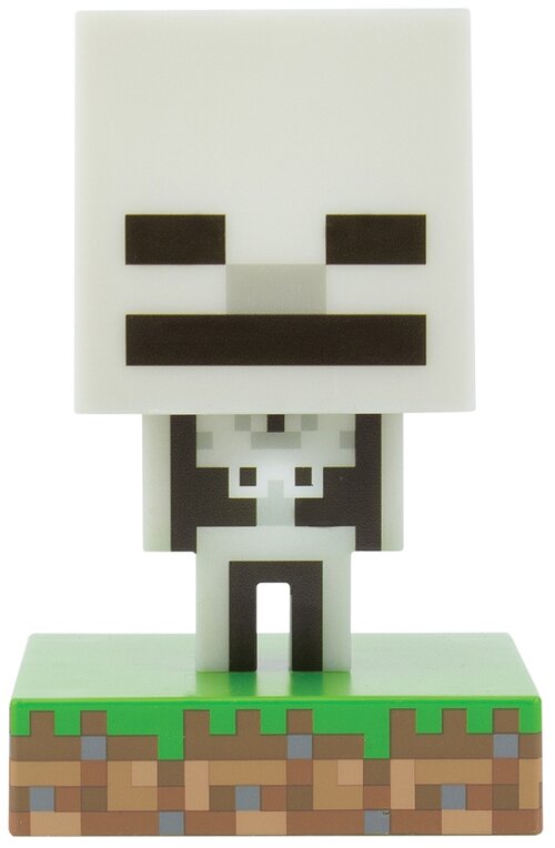 Ночник Paladone Minecraft Skeleton, цвет арматуры: зеленый