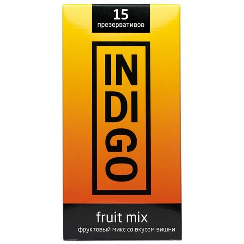 Презервативы Fruit mix 15шт презервативы indigo fruit mix 5 шт