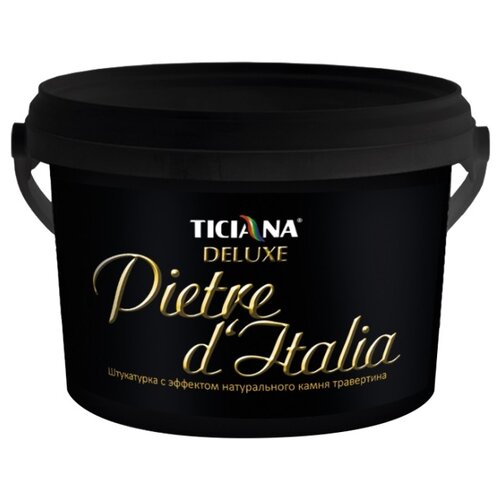 Декоративное покрытие Ticiana Pietre dItalia, 0.2 мм, белый, 0.5 л сухинина и термальные курорты италии