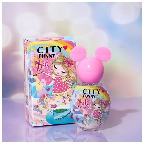 CITY PARFUM Душистая детская вода City Funny Bell, 30 мл парфюм city parfum душистая детская вода city funny princess 30 мл