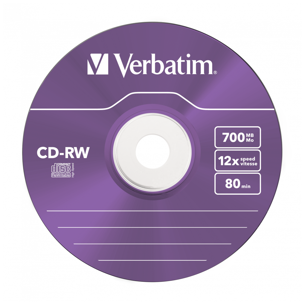 CD-RW набор дисков Verbatim - фото №3