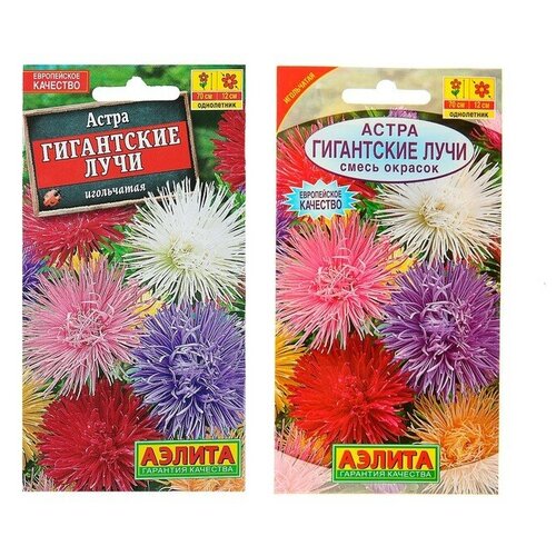 Семена цветов Астра Гигантские лучи, смесь окрасок, О, 0,2 г семена цветов астра гигантские лучи смесь окрасок о 0 2 г