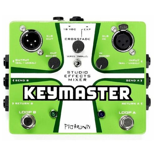 Гитарная педаль эффектов/ примочка Pigtronix REM Keymaster, Reamp Effects Mixer