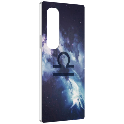 Чехол MyPads знак зодиака весы 5 для Samsung Galaxy Z Fold 4 (SM-F936) задняя-панель-накладка-бампер