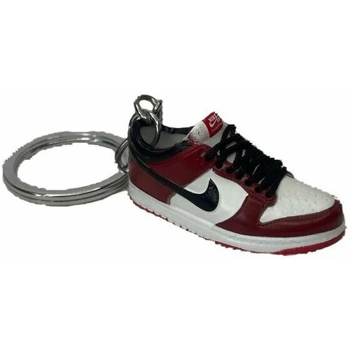 Брелок для ключей Nike Dunk low красный (Classic) / Брелок на сумку Nike Dunk low красный (Classic)