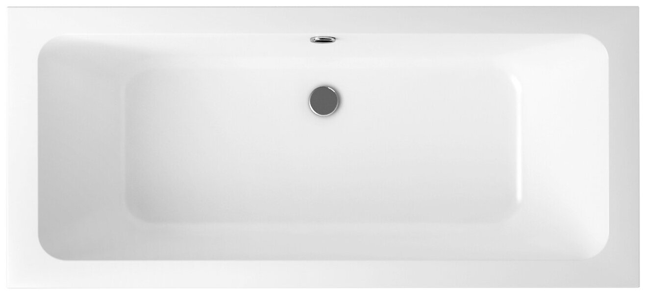 Акриловая ванна Lavinia Boho Pure 37100080, усиленный армированный корпус ванны, 180x80 см
