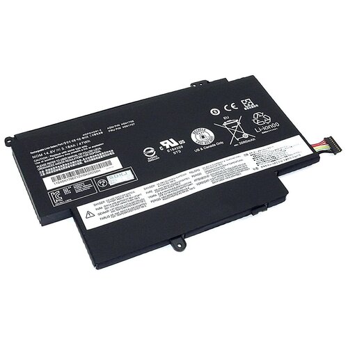 фото Аккумулятор для ноутбука lenovo thinkpad s1 yoga (45n1704) 14.8v 3180mah lenovo, ibm