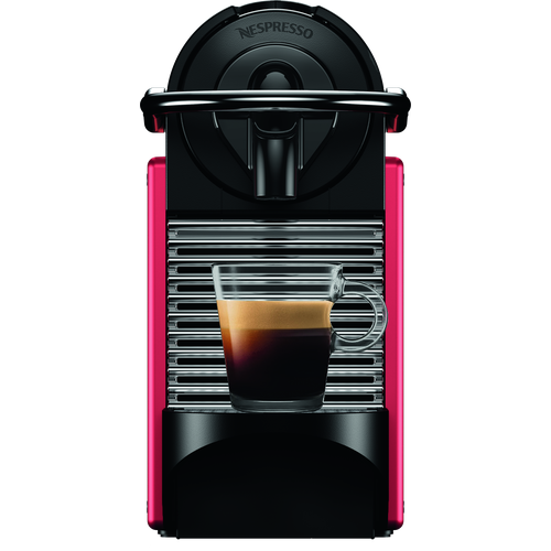 Кофемашина капсульная De'Longhi Nespresso Pixie EN 124, красный кофемашина капсульная nespresso c61 pixie electric titan