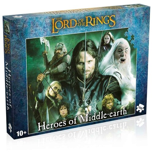 фото Пазл lord of the rings / властелин колец герои средиземья 1000 деталей winning moves