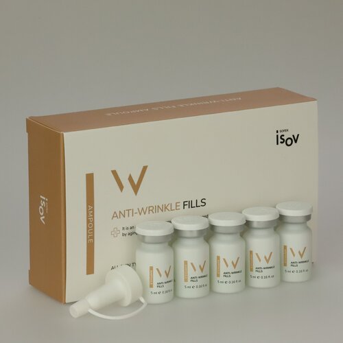 Isov Sorex Сыворотка уплотнения и повышения тонуса оболочки клеток кожи Anti-wrinkle Fills Ampoule, 5*5мл
