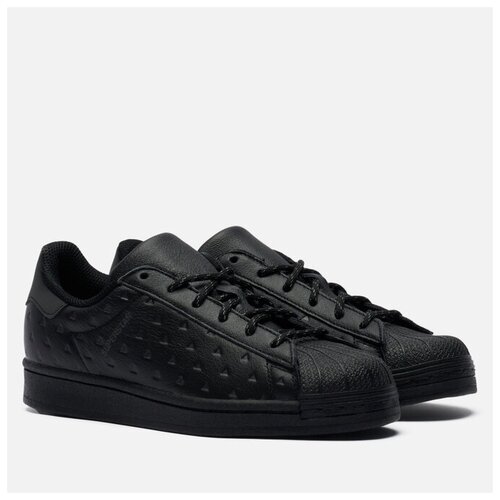 фото Кроссовки adidas originals x pharrell williams superstar чёрный, размер 38 eu