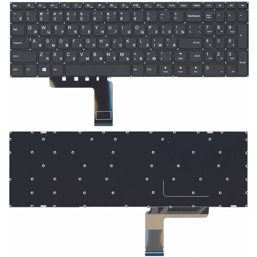 Клавиатура для ноутбука Lenovo IdeaPad 310-15ISK черная клавиатура для ноутбука lenovo 310 15ikb v110 15astс подсветкой p n sn20k93009 nsk bv0sn
