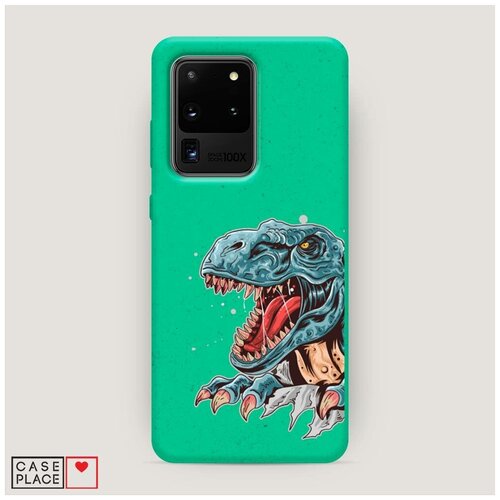 фото Эко-чехол samsung galaxy s20 ultra динозавр t rex case place