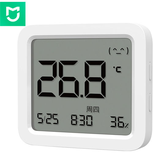 Датчик температуры и влажности Xiaomi Mijia Smart Thermometer and Hygrometer (MJWSD05MMC) CN часы с термометром xiaomi miiiw mute thermometer and hygrometer clock белый