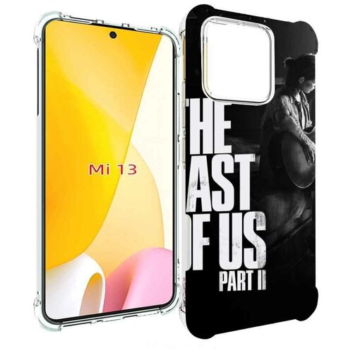 Чехол MyPads The Last of Us Part II Элли для Xiaomi 13 задняя-панель-накладка-бампер