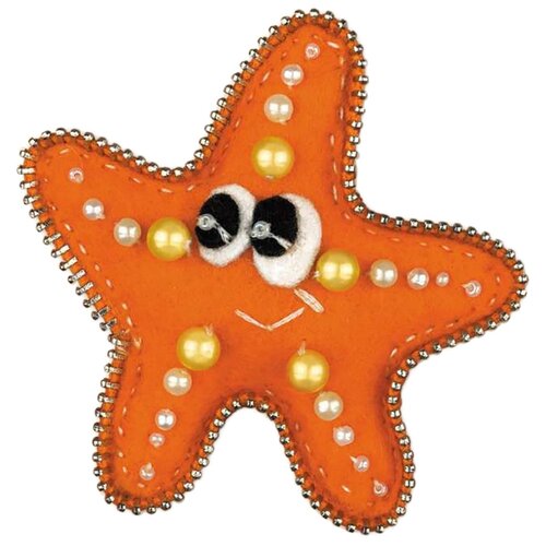 фото 1410ас набор для рукоделия riolis брошь 'морская звездочка', 7*7 см риолис
