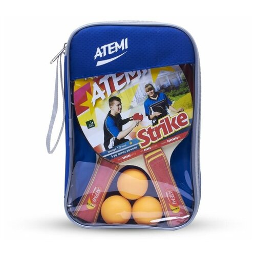 Набор для настольного тенниса ATEMI Strike, губка 1.8 мм набор для настольного тенниса atemi exclusive