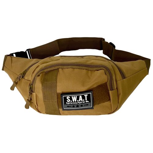 фото Сумка поясная военпро, бежевый