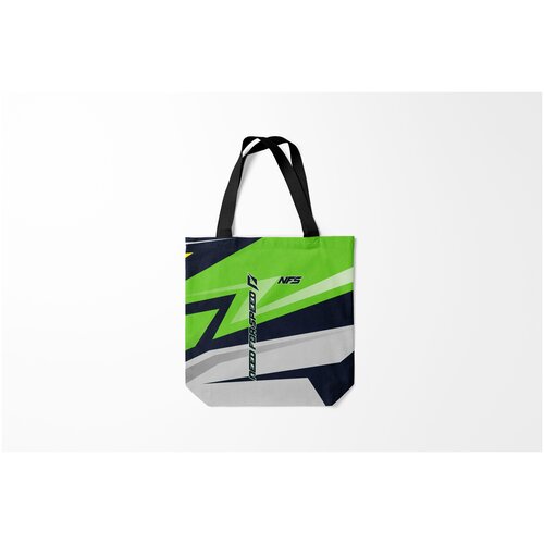 фото Сумка-шоппер / 40х40 см / геймерам / nfs need for speed burnettie