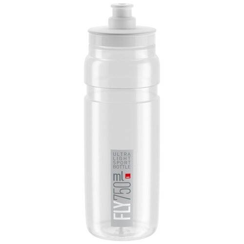 Вело фляга Elite Fly Black, защитный колпак, 750 ml EL0160713