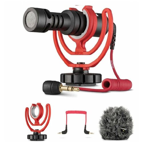 Микрофон RODE VideoMicro New Packing микрофон накамерный конденсаторный rode videomic rycote кардиоидный