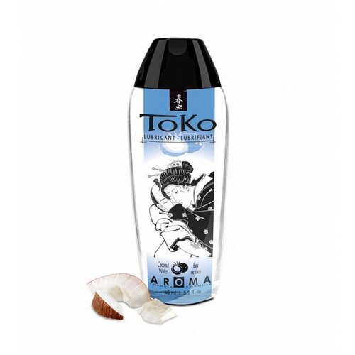 Shunga Интимный гель TOKO Cononut Water с ароматом кокоса - 165 мл. интимный гель toko cononut water с ароматом кокоса 165 мл