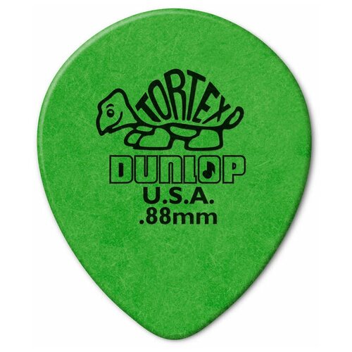 Набор медиаторов .88 мм 72 шт Dunlop 413R088 Tortex Teardrop 72Pack