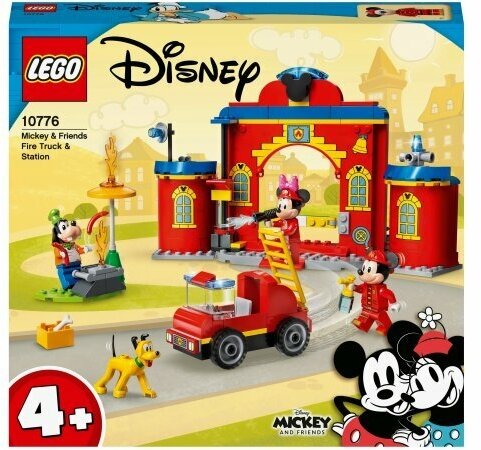 Конструктор LEGO Mickey & Friends 10776 Пожарная часть и машина Микки и его друзей