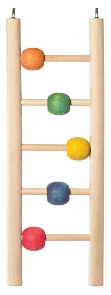 Игрушка для птиц "Лестница с шариками", 235*70мм, Triol