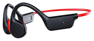X7 (Цвет Черный/Красный) 32Гб Беспроводные Bluetooth наушники для бассейна с костной проводимостью и встроенной памятью 32 Гб