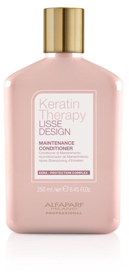 Кератиновый кондиционер для гладкости волос KT LD MAINTENANCE CONDITIONER, 250 мл ALFAPARF 23348