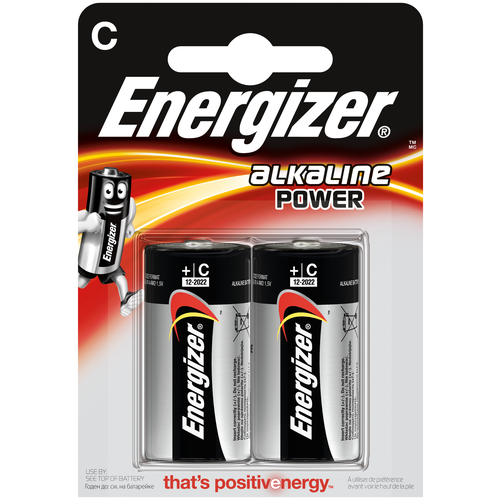 Элемент питания Energizer Base C 2 шт батарейка алкалиновая energizer lr27 a27 mn27 2bl 1 5в блистер 2 шт