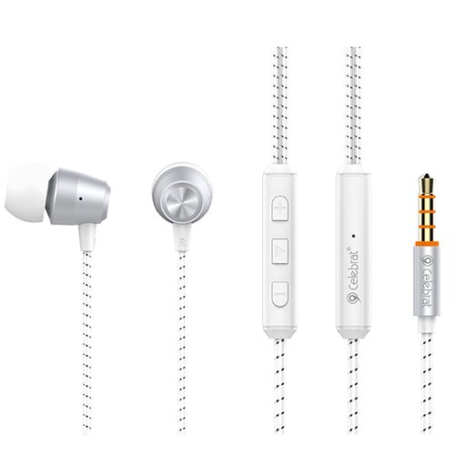 Проводные наушники Celebrat G11 белый 1392₽