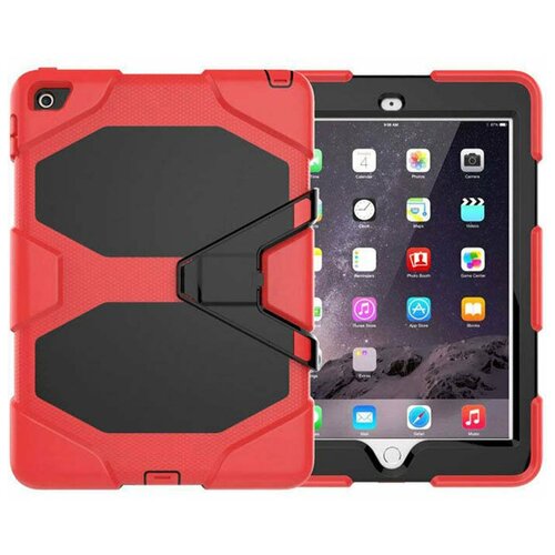 Противоударный, защитный чехол для iPad Pro 9.7, G-Net Survivor Case, красный