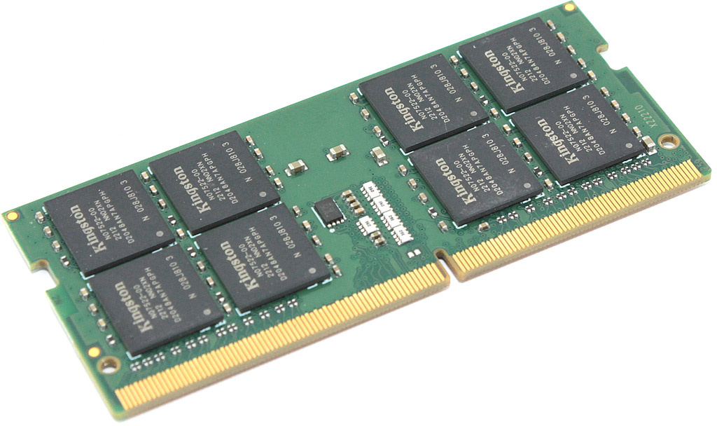 Модуль памяти Kingston SODIMM DDR4, 32ГБ, 2666МГц, PC4-21300